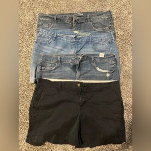 Womens Size 14 Shorts LOT